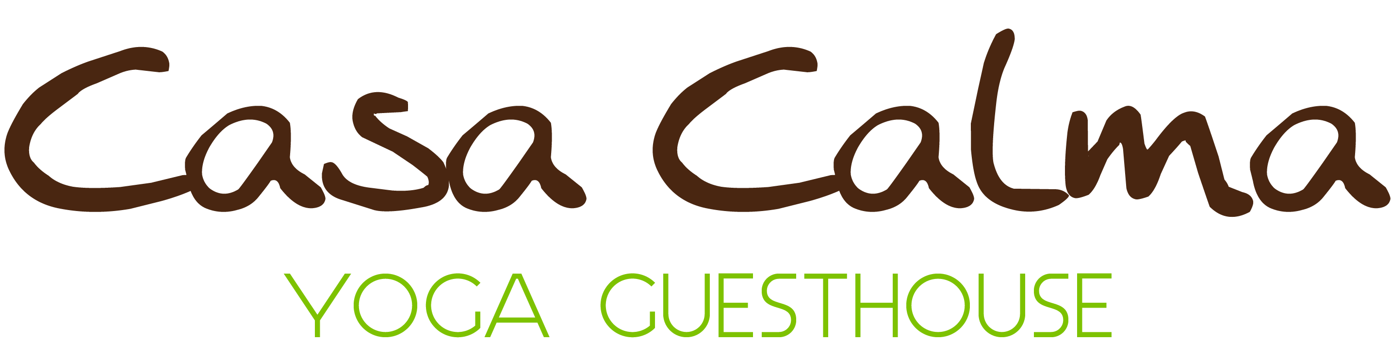logo de Casa Calma Yoga Guesthouse