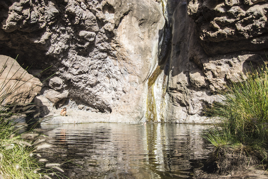 El Risco y Charco Azul